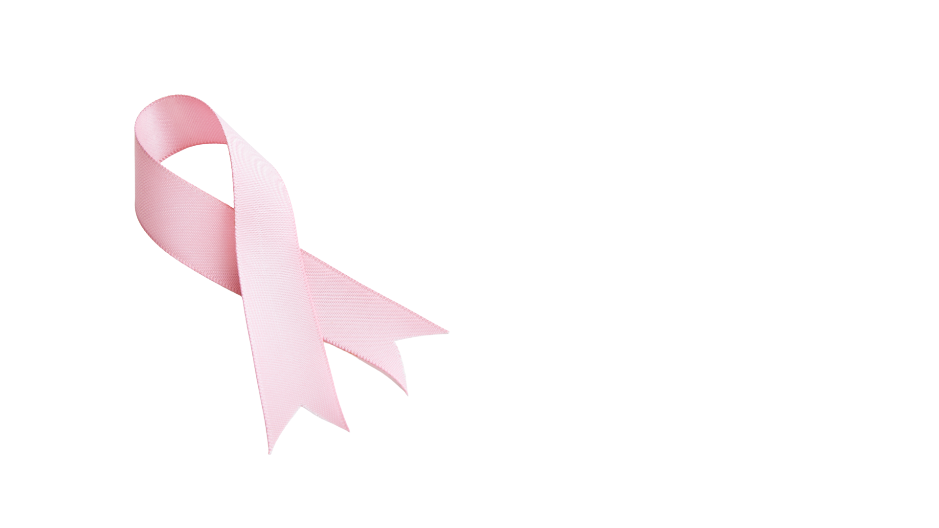 Lazo rosa, símbolo de la lucha contra el cáncer de mama